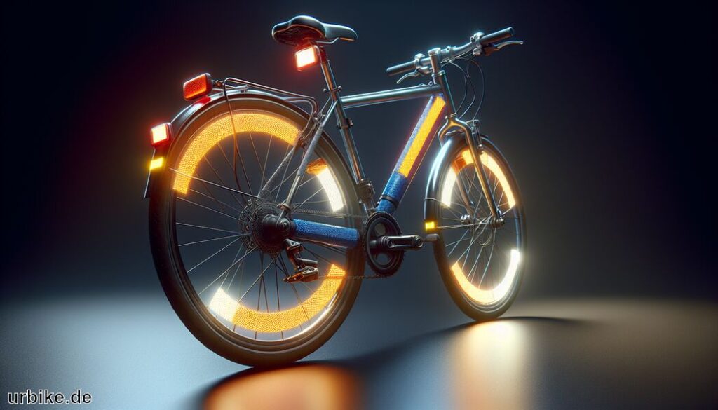Fahrradreflektoren Aufkleber » Sicherheit durch STVO Nachweis